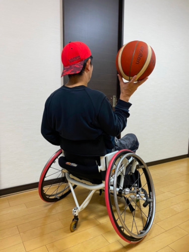 私のリフレッシュ法「車椅子バスケ」